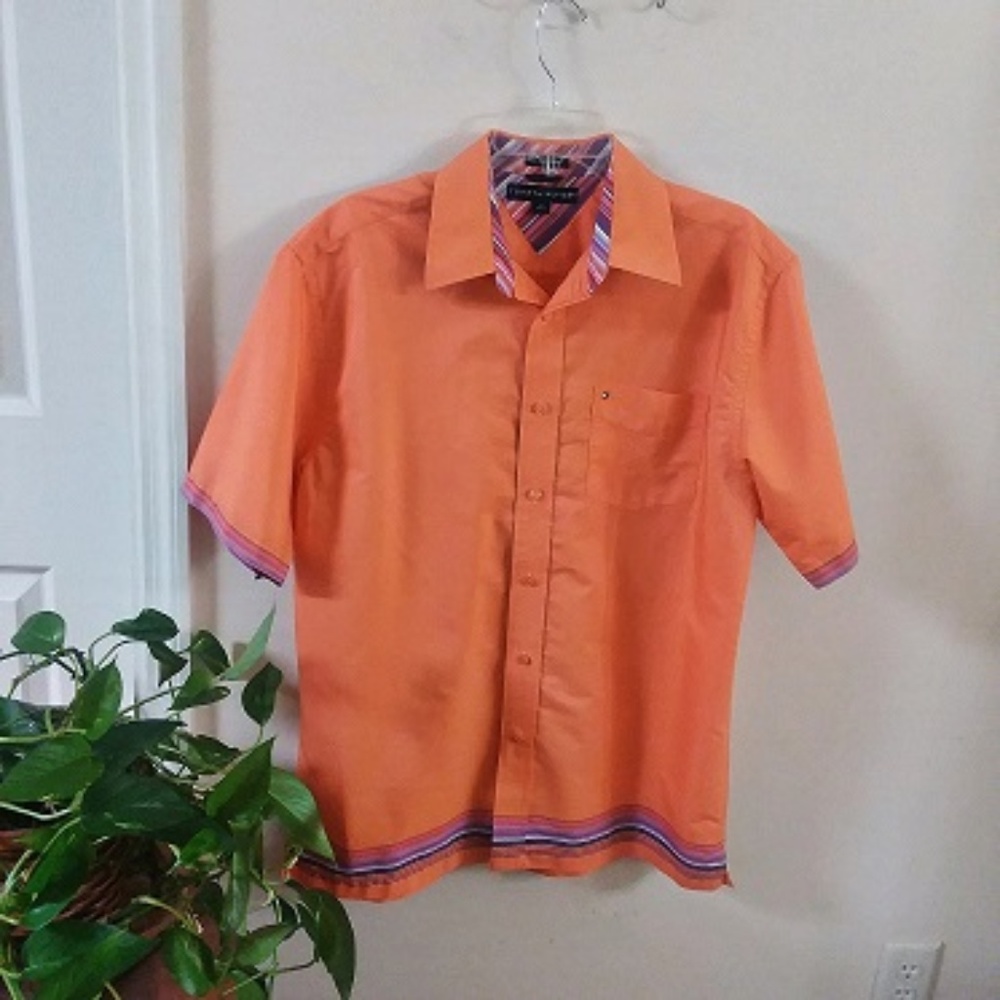 Tommy Hilfiger Creamy Orange Shirt